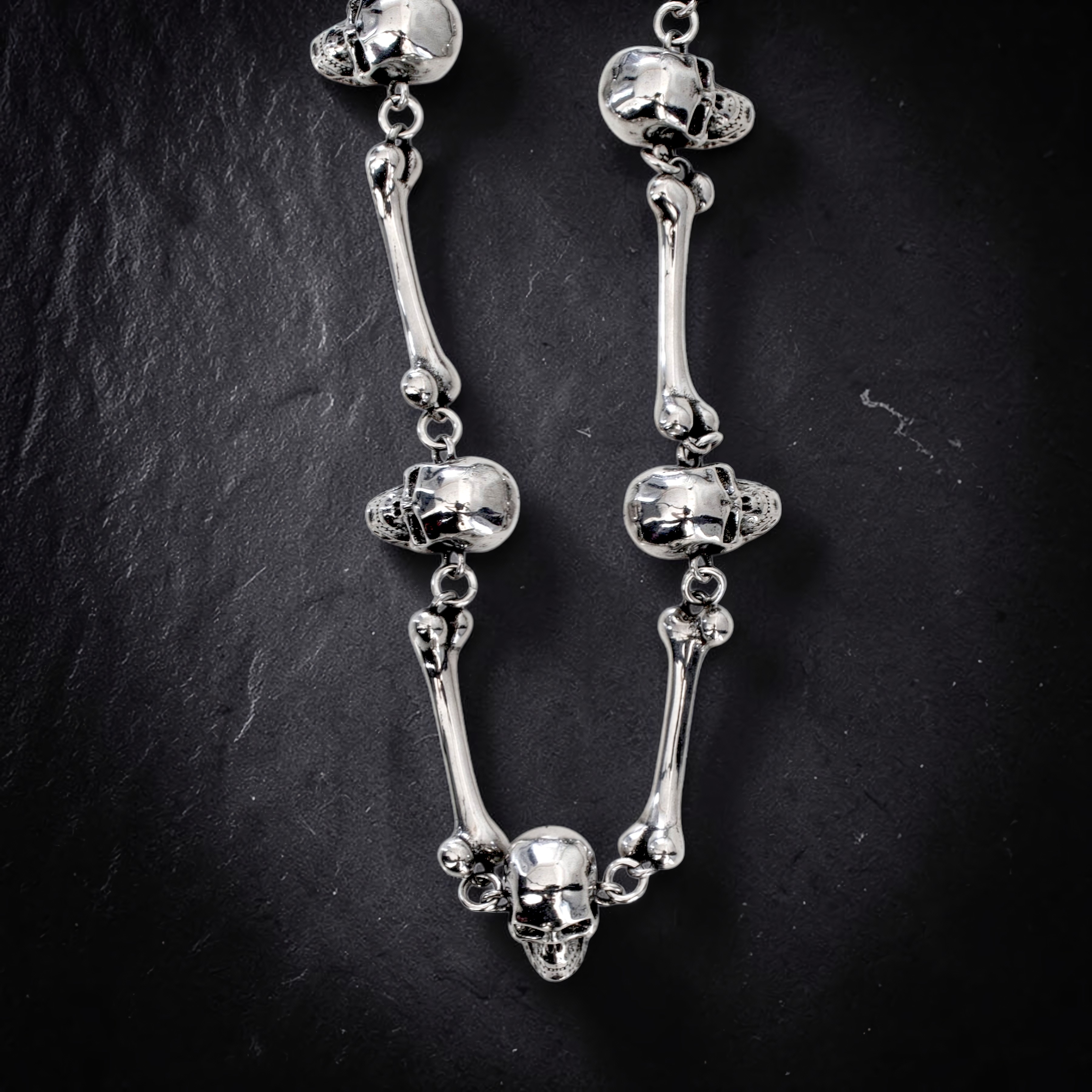 Kette Skulls 'n' Bones Edelstahl