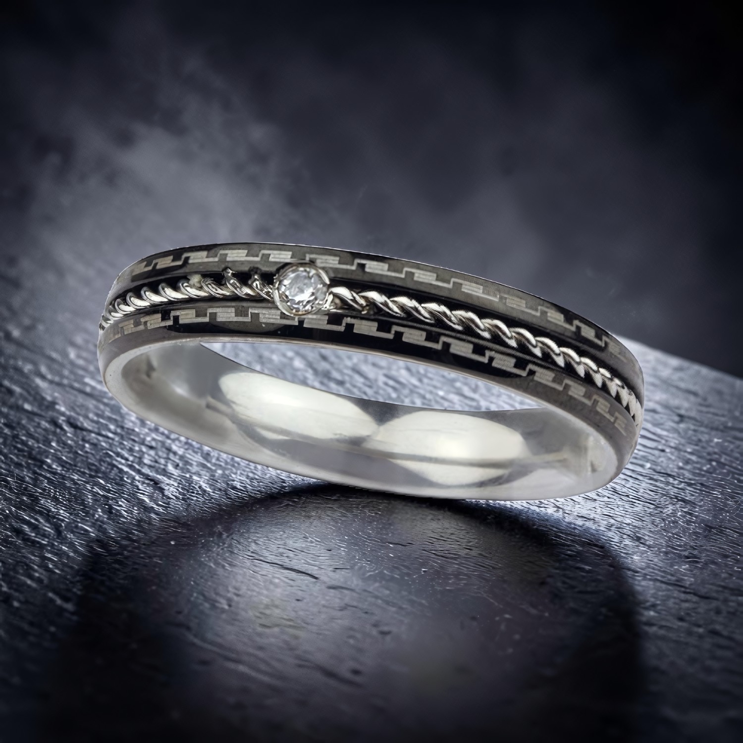 Ring Fine Steel Ring aus Edelstahl – Toms-Silver Schmuck