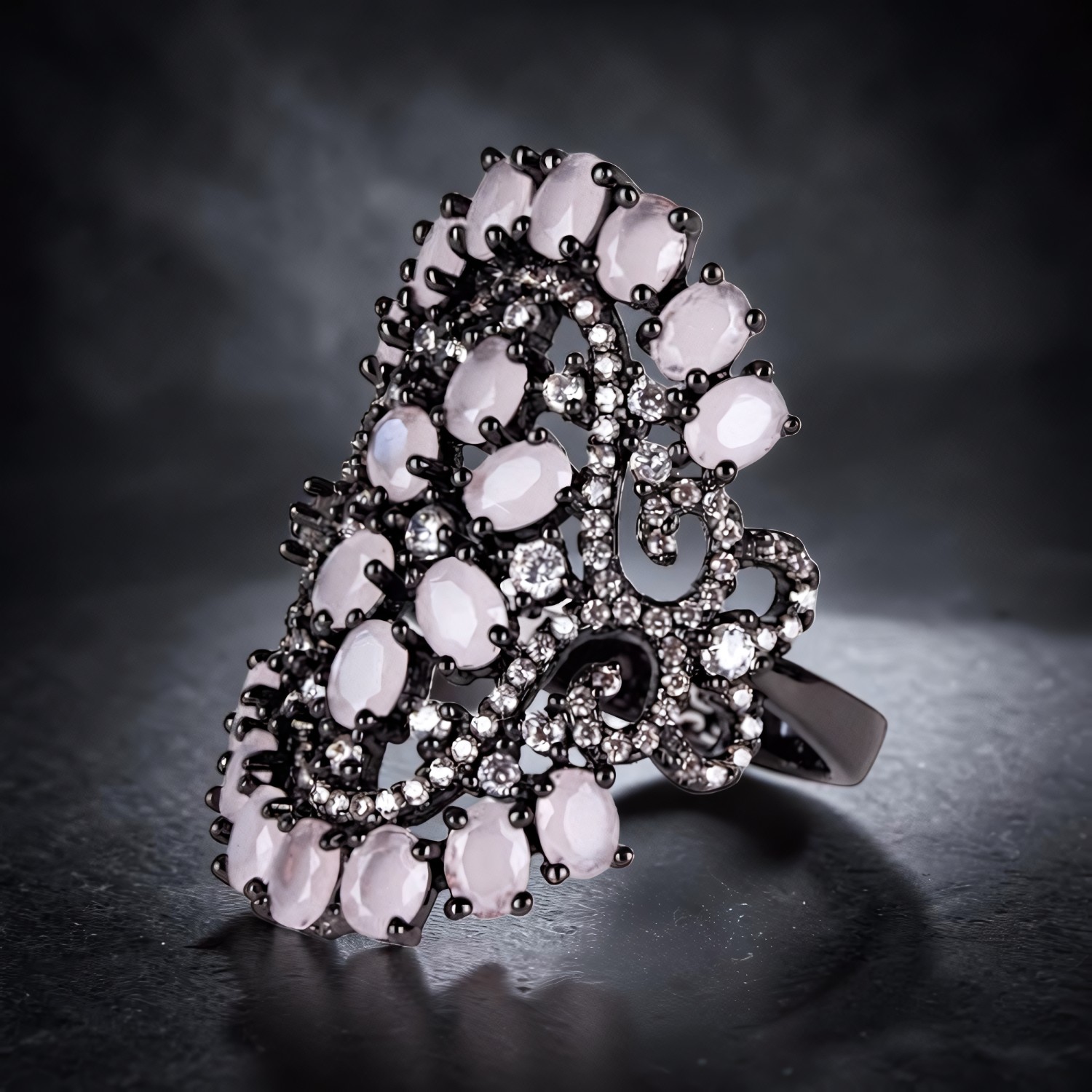 Ring Victoria aus Messing – Toms-Silver Schmuck
