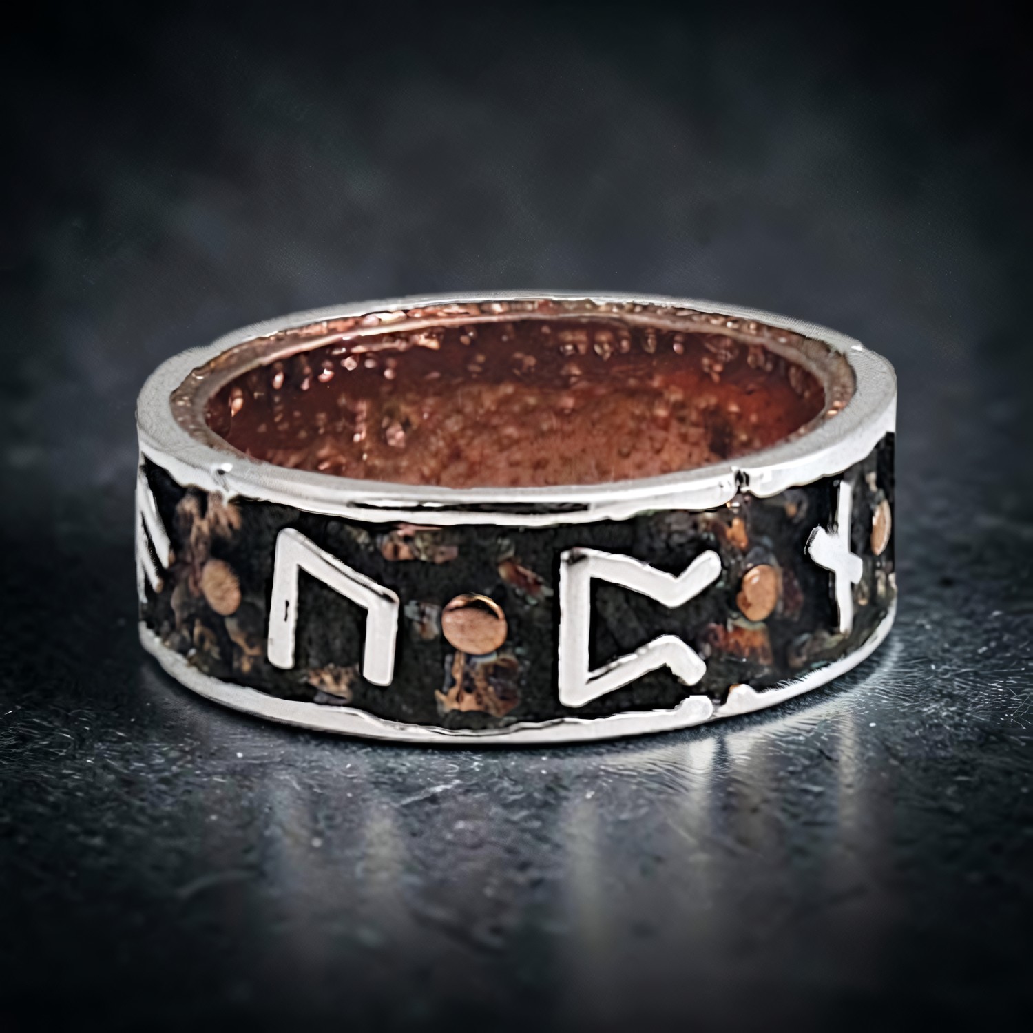 Ring Draupnir aus Bronze – Toms-Silver Schmuck