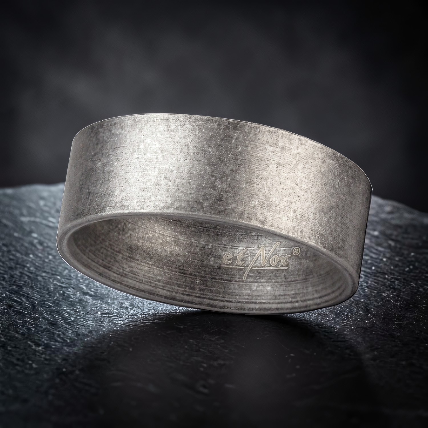 Ring Antique Metal Ring aus Edelstahl – Toms-Silver Schmuck