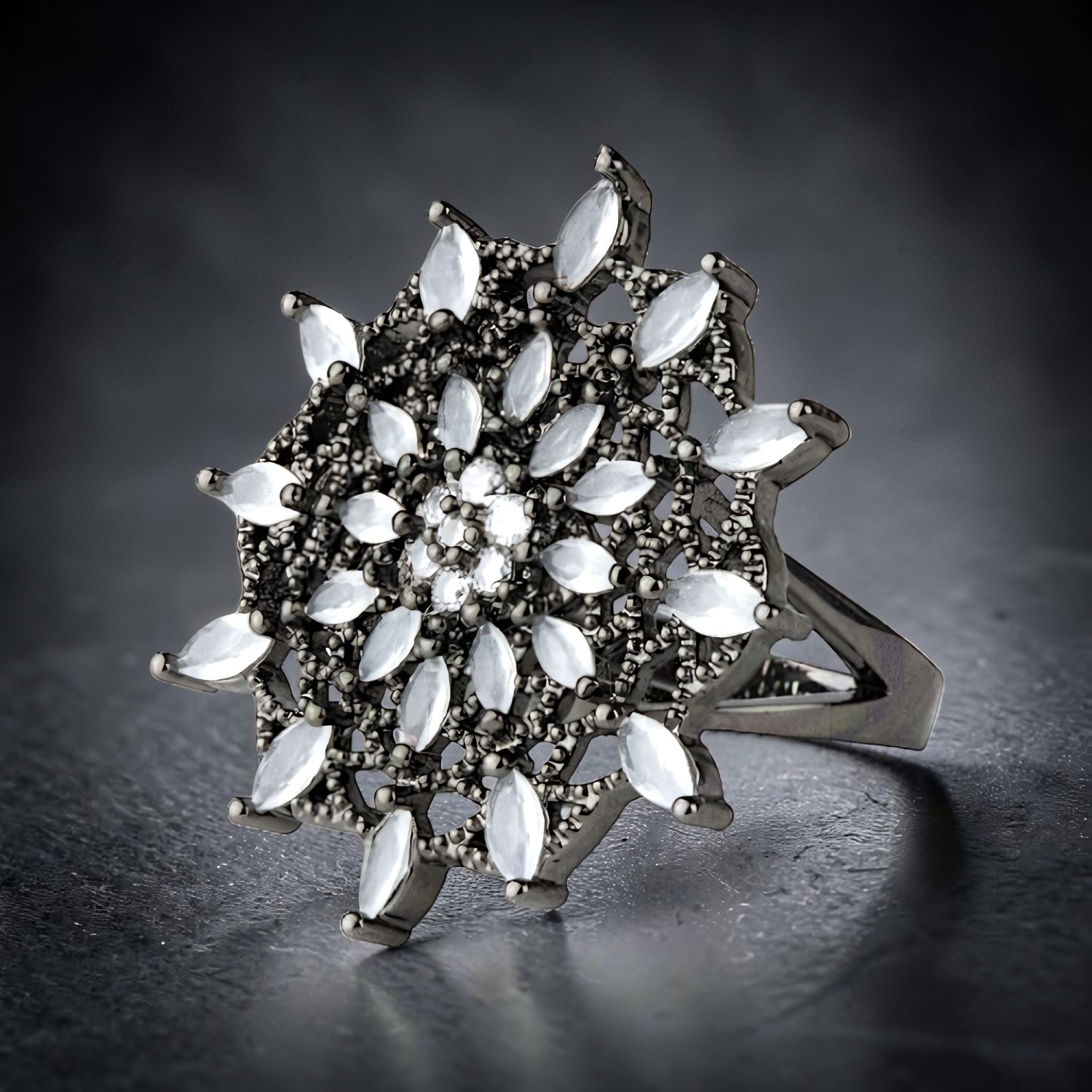 Ring Anne aus Messing – Toms-Silver Schmuck