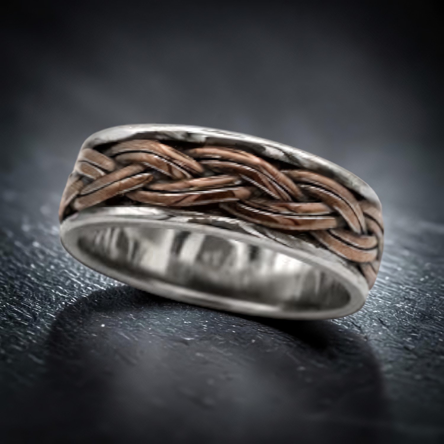 Ring Keltischer Knoten aus Edelstahl – Toms-Silver Schmuck
