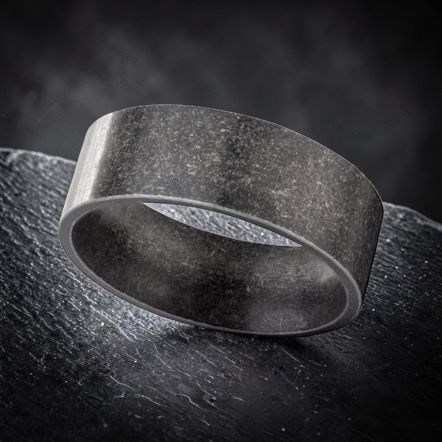Ring Antique Metal Ring aus Edelstahl – Toms-Silver Schmuck