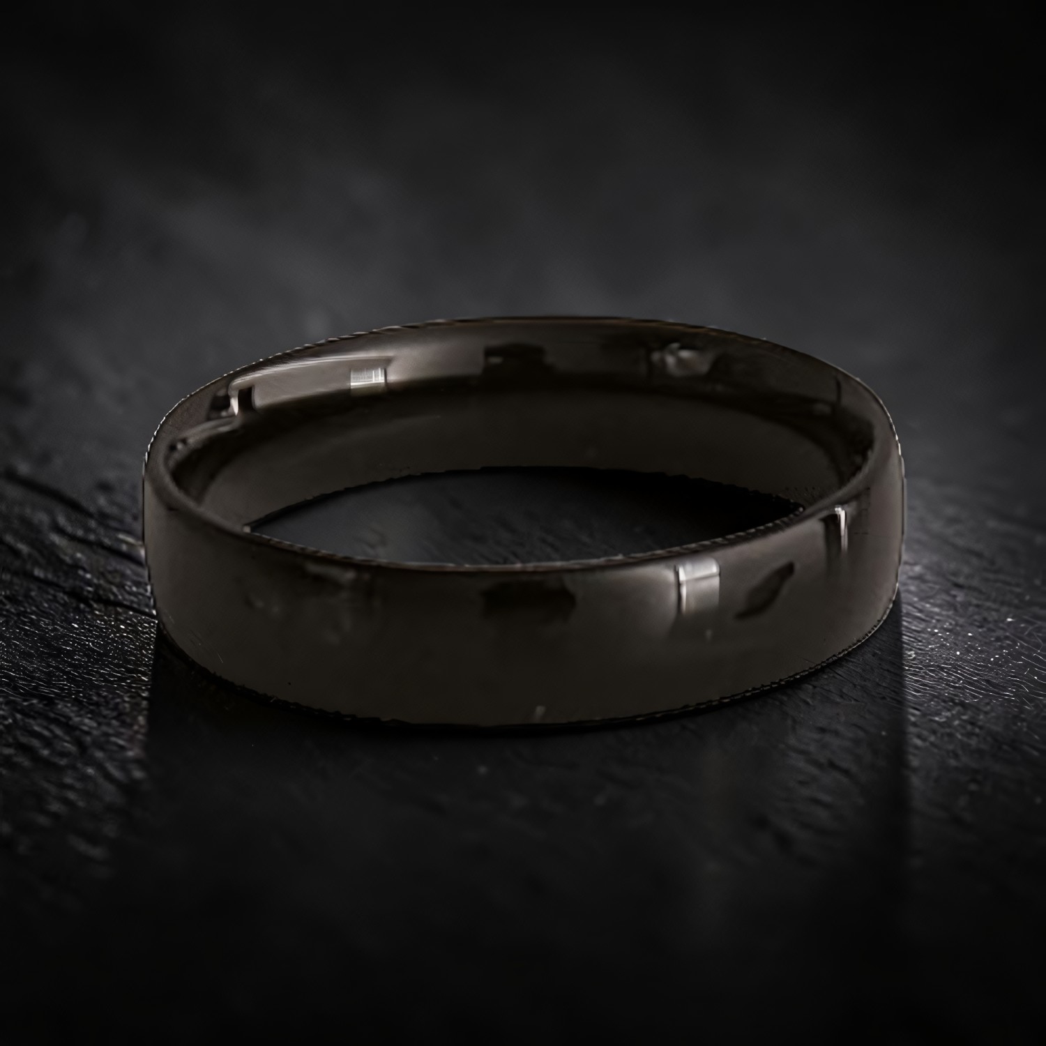 Ring mit Beschichtung aus Edelstahl – Toms-Silver Schmuck