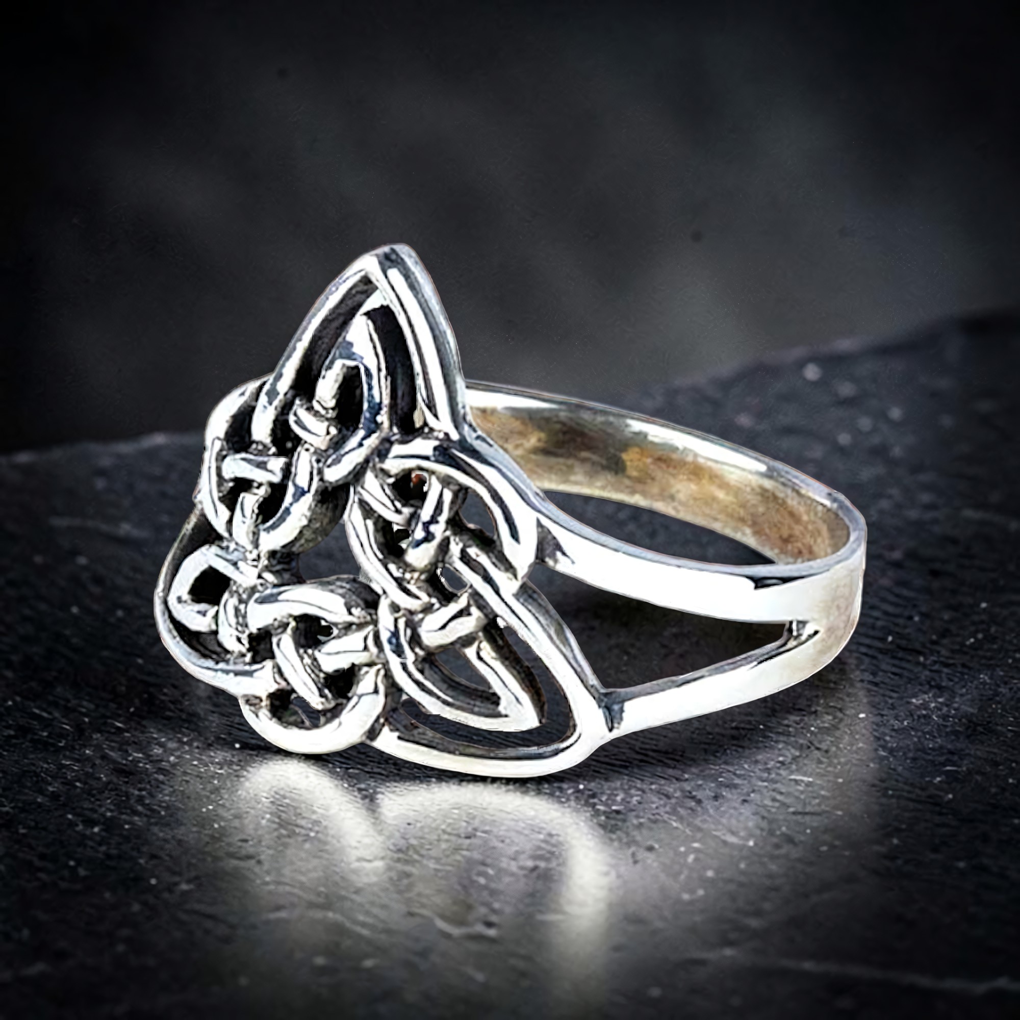 Ring Keltischer Knoten 925 Silber Celtic Knot