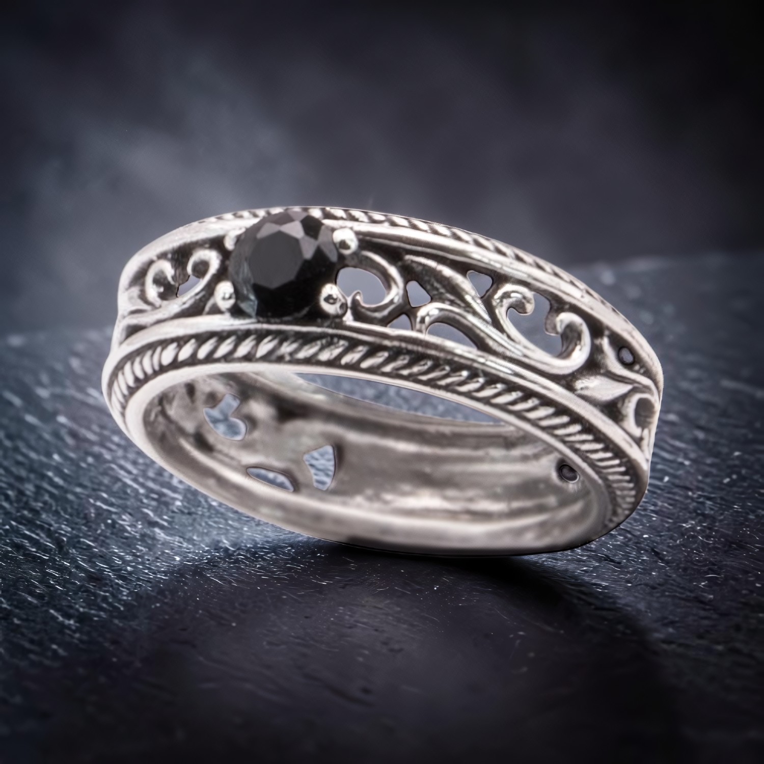 Ring The Princess' aus 925 Silber – Toms-Silver Schmuck