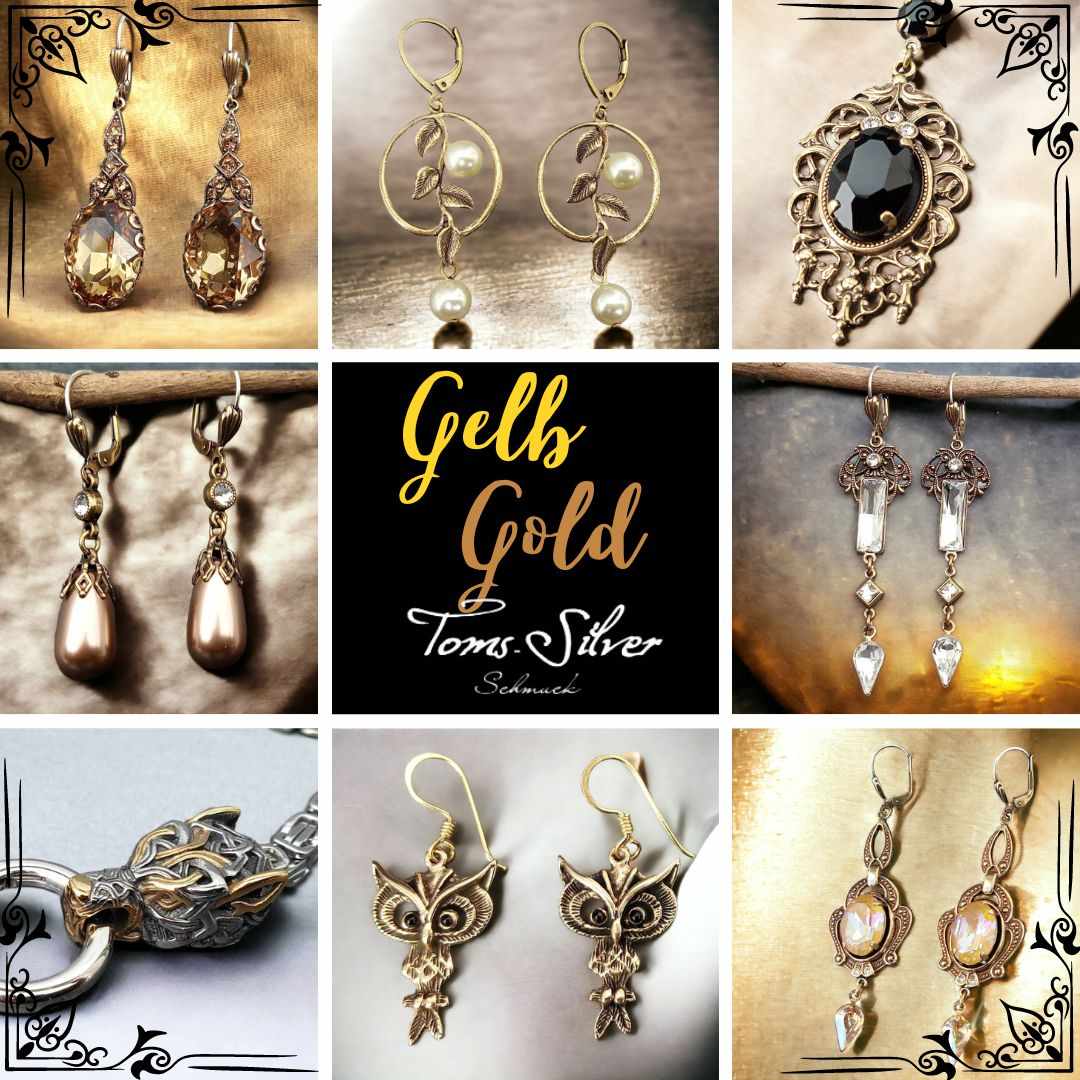 Schmuck Bronze oder goldfarben
