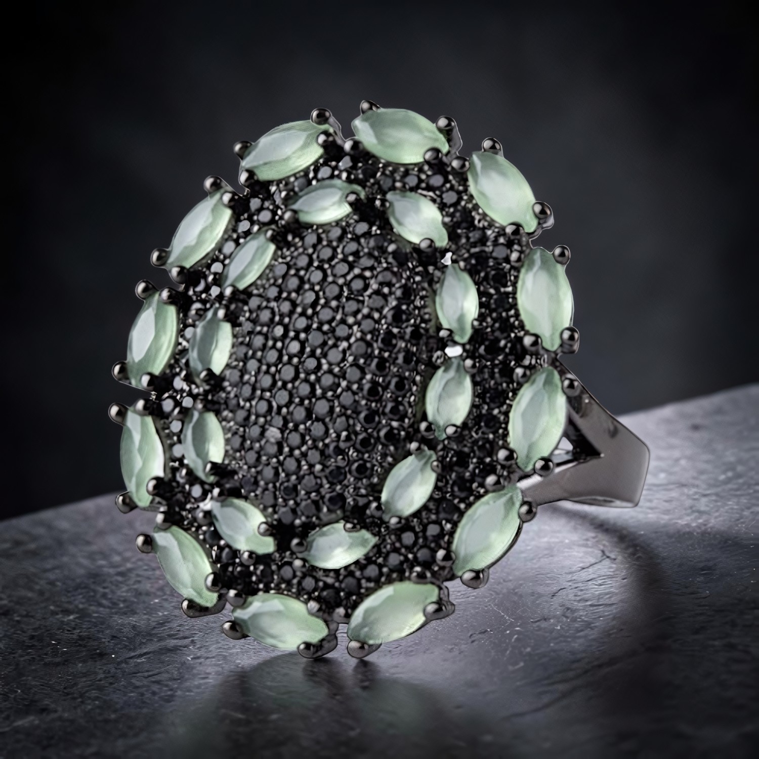 Ring Margret aus Messing – Toms-Silver Schmuck