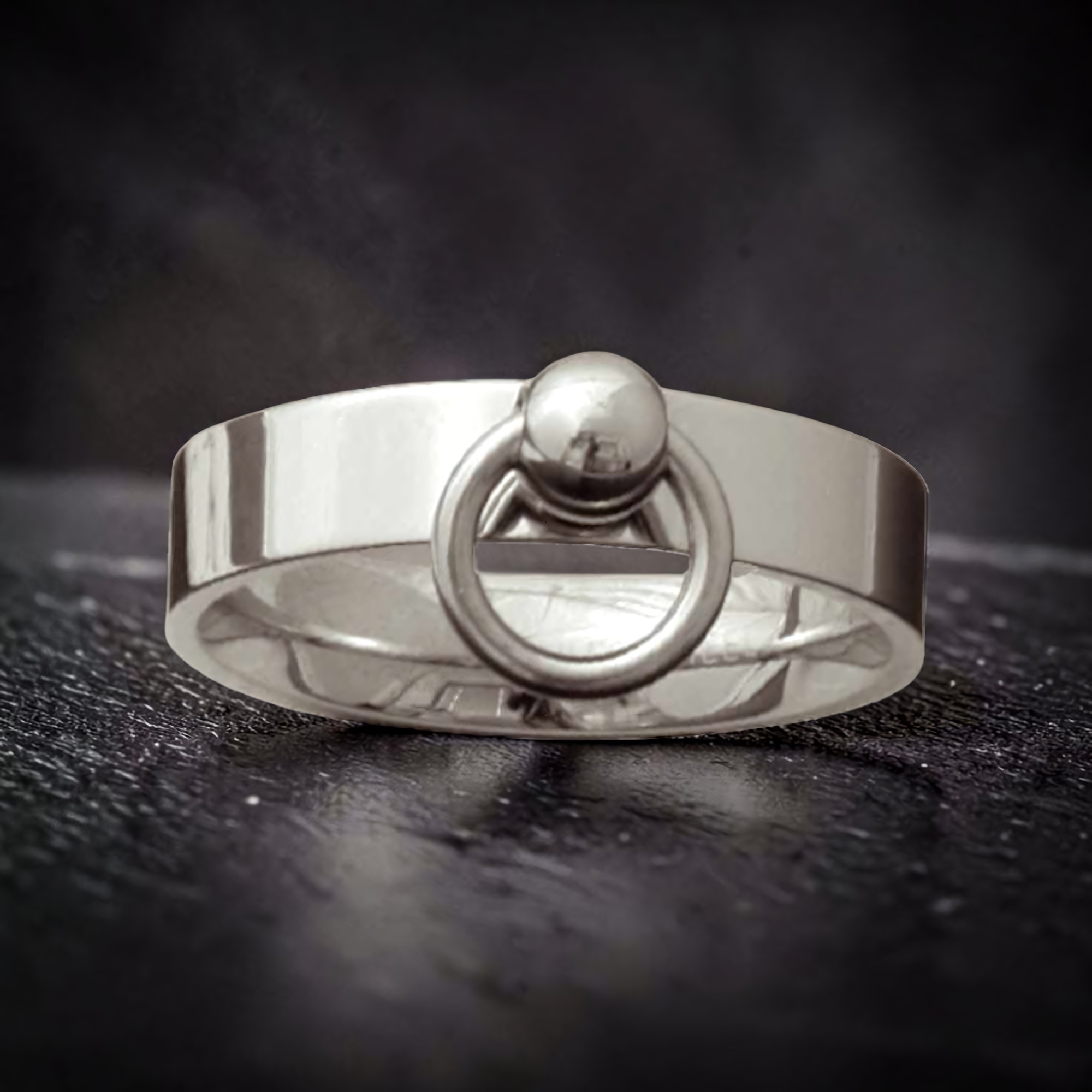 Ring Story of O Edelstahl 5 mm