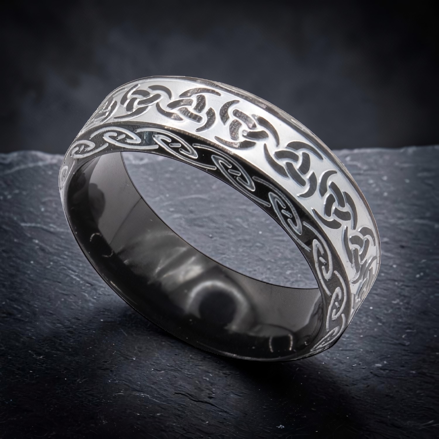 Ring Antique Celtic Ring aus Edelstahl – Toms-Silver Schmuck