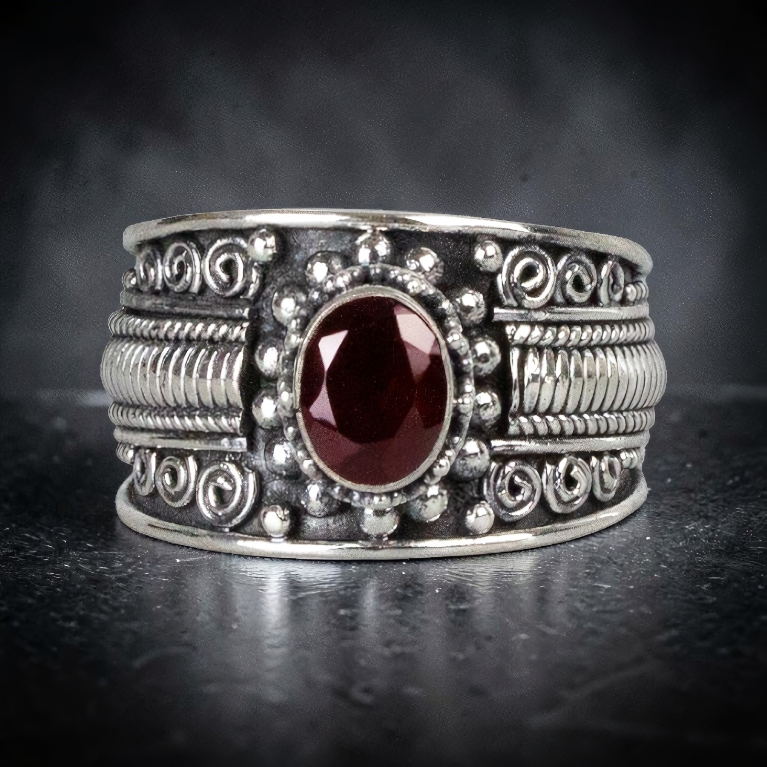 Ring Bali Classic aus 925 Silber – Toms-Silver Schmuck