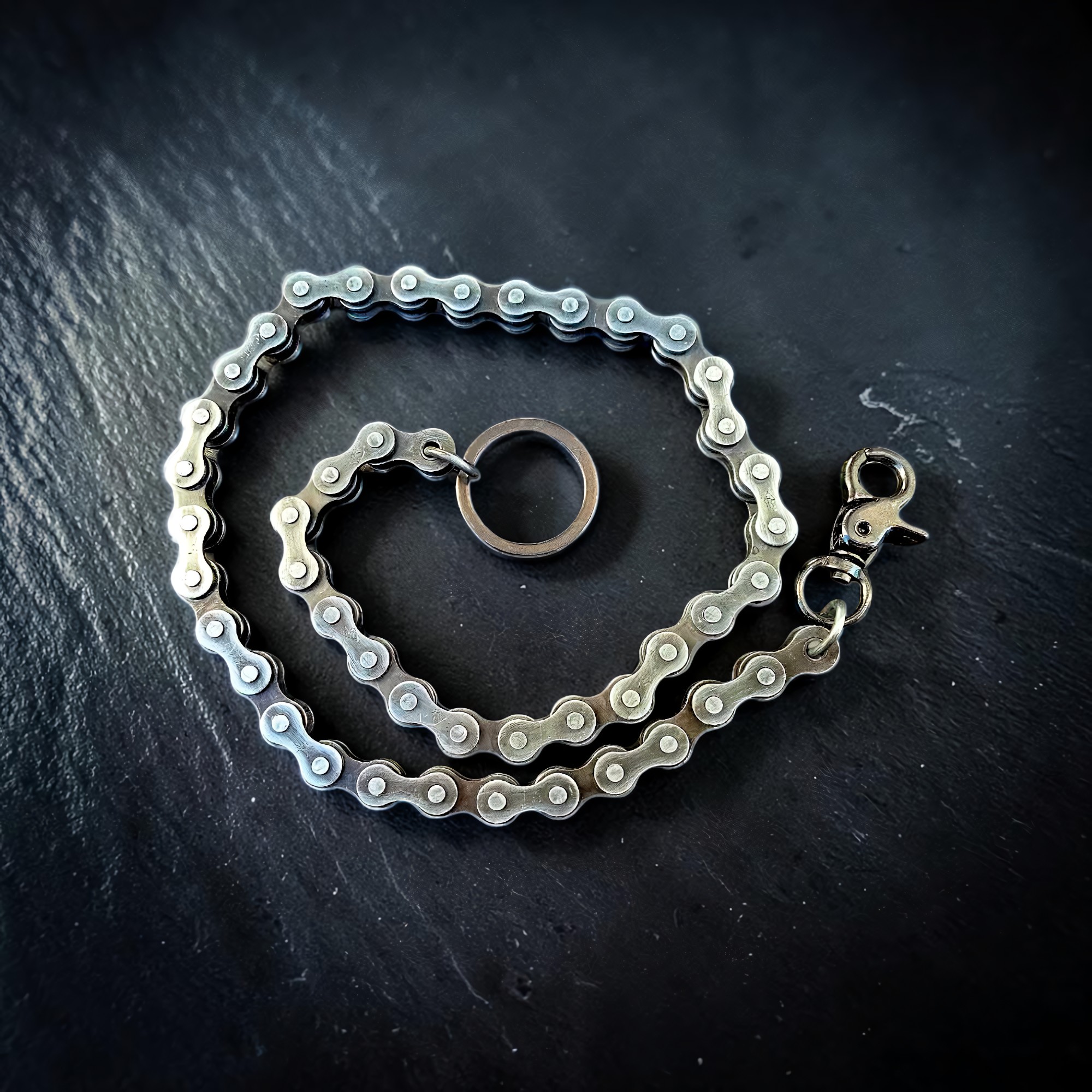 Wallet-Chain Motorkette Hosenkette Biker Portemonnaie Kette Schlüsselkette