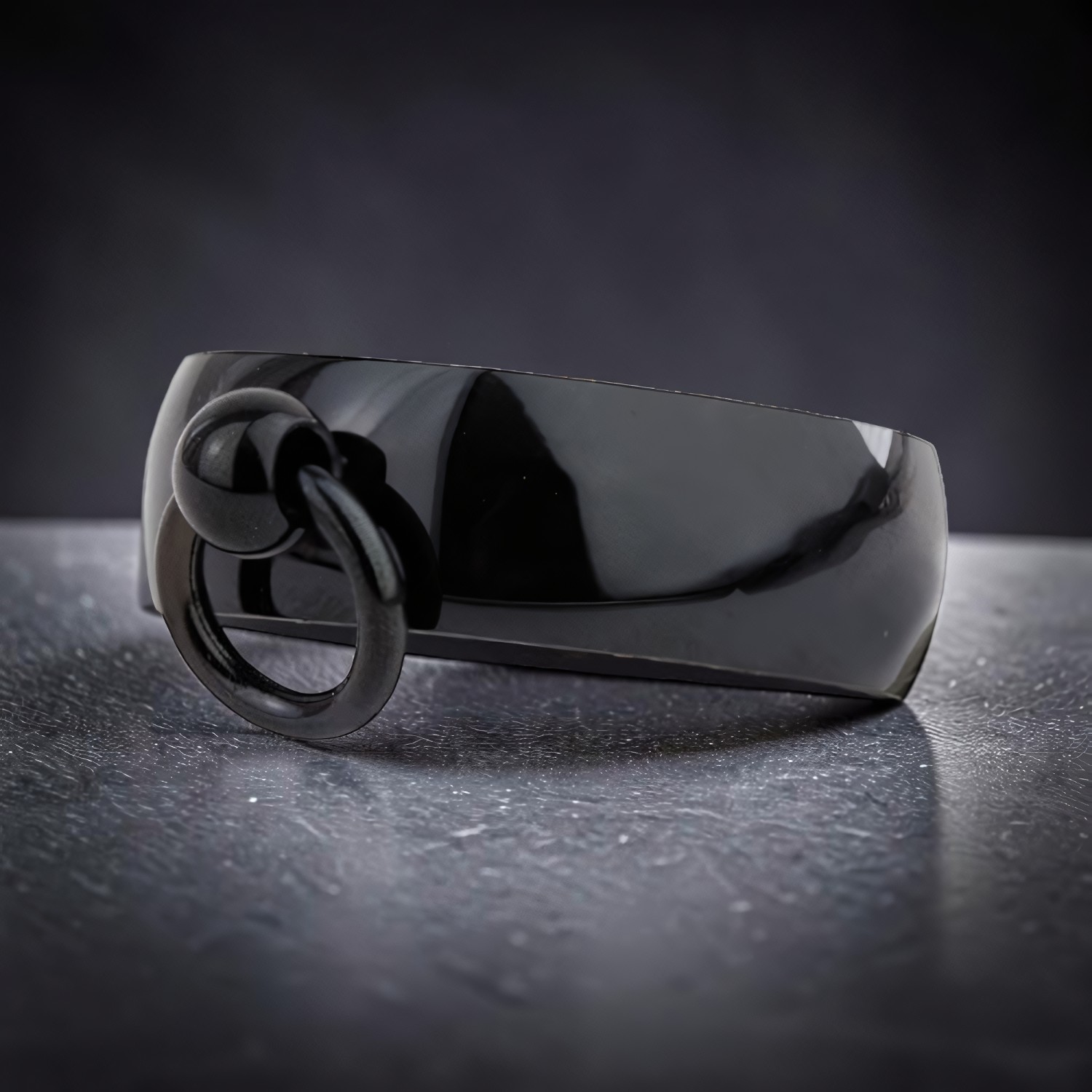 Ring Story of O. aus Edelstahl – Toms-Silver Schmuck