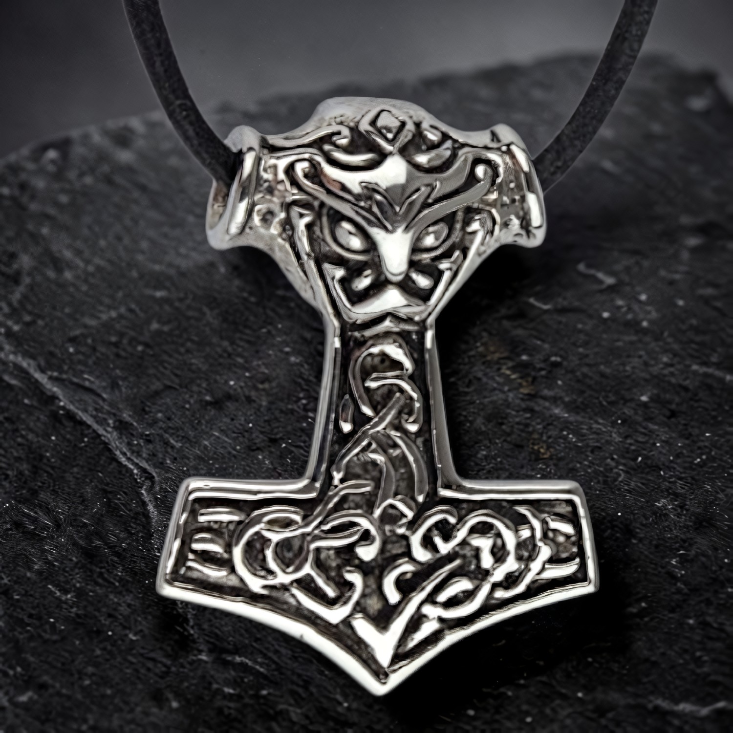 Anhänger Thors Hammer Edelstahl