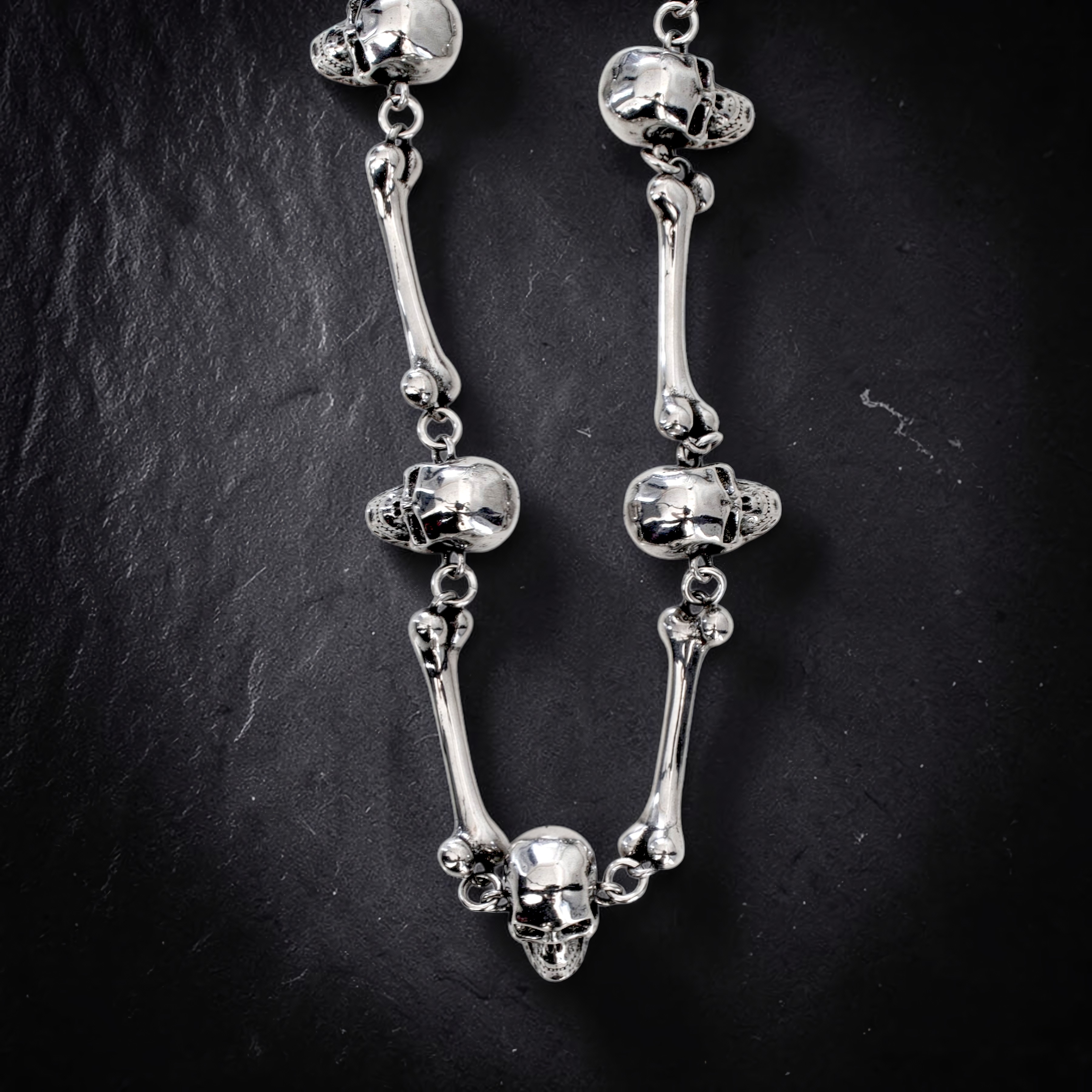 Kette Skulls 'n' Bones Edelstahl