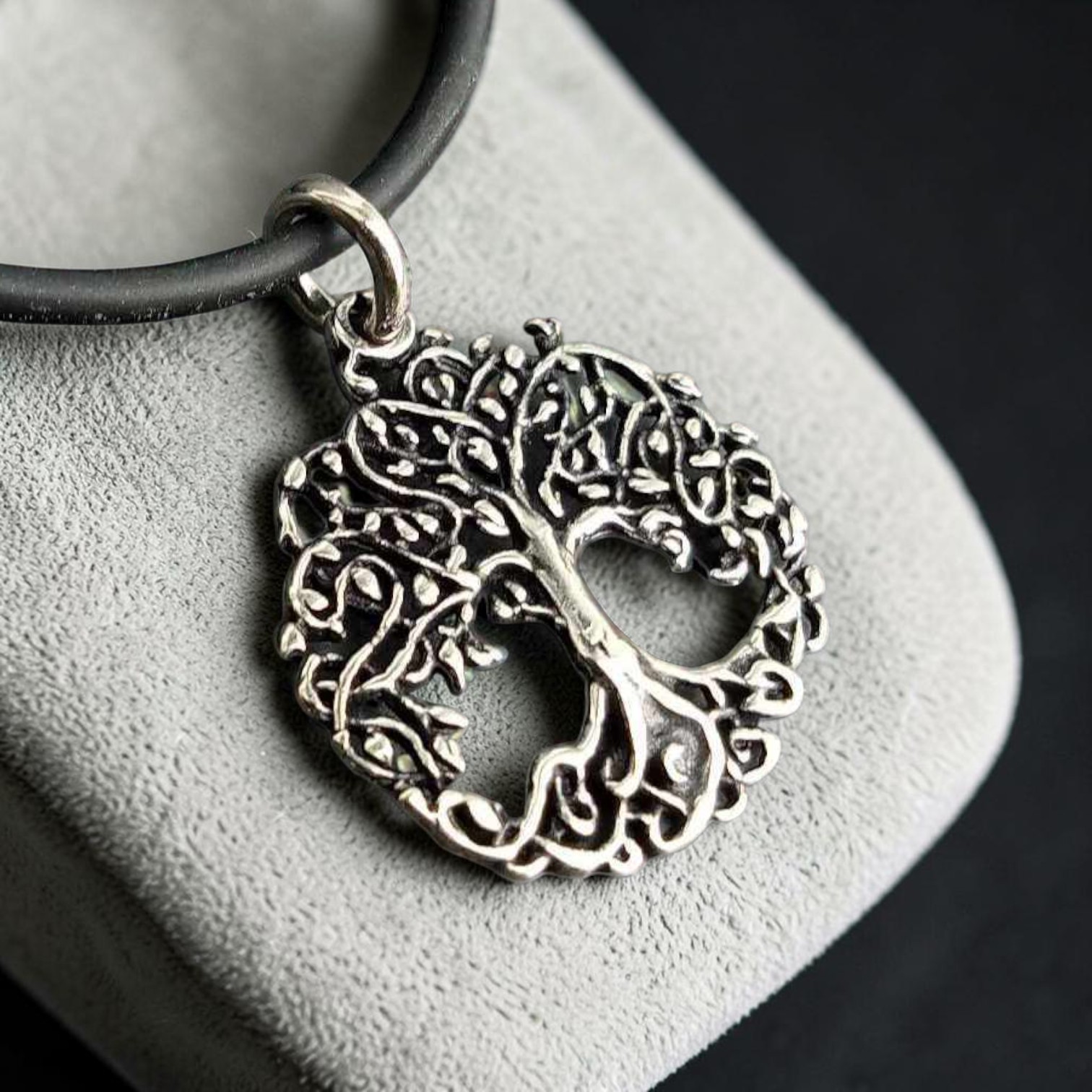 Baum des Lebens 925 Silber Anhänger Lebensbaum Kette