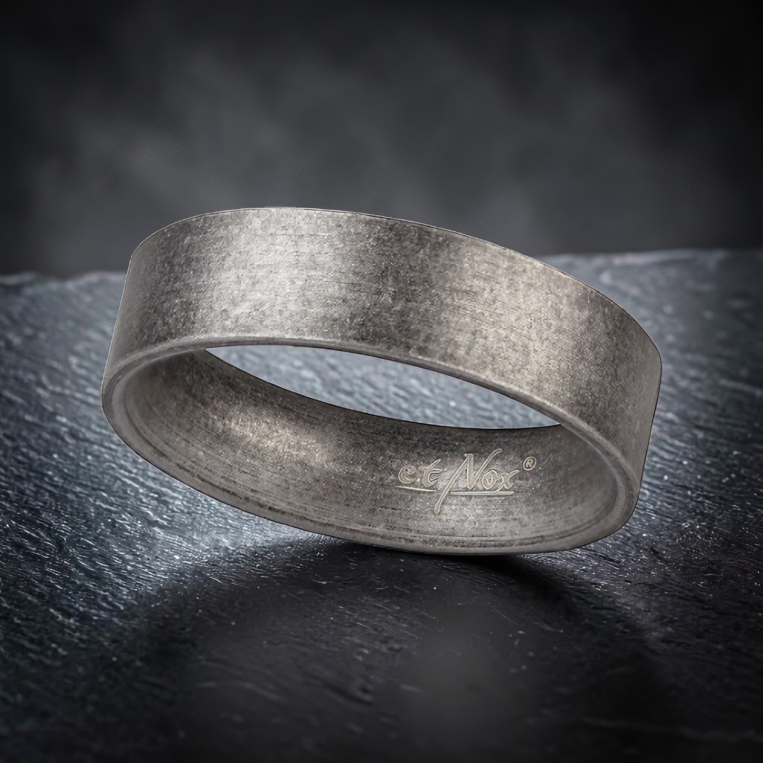 Ring Antique Metal Ring aus Edelstahl – Toms-Silver Schmuck