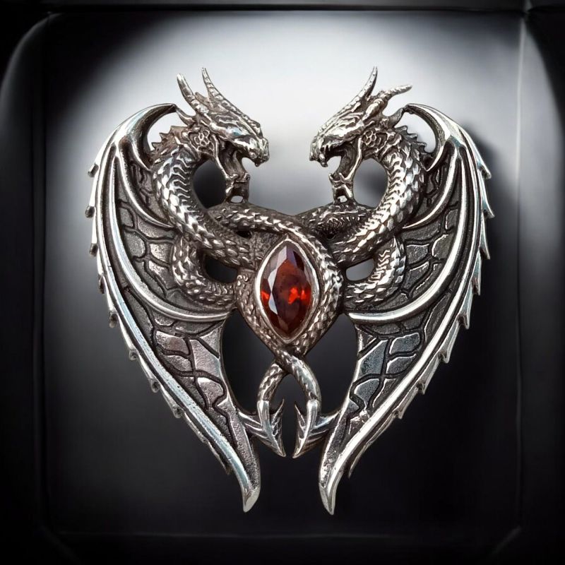 Vintage Drachen Ring Silber Verstellbar | Versandko Produktbild-Vorschau 6
